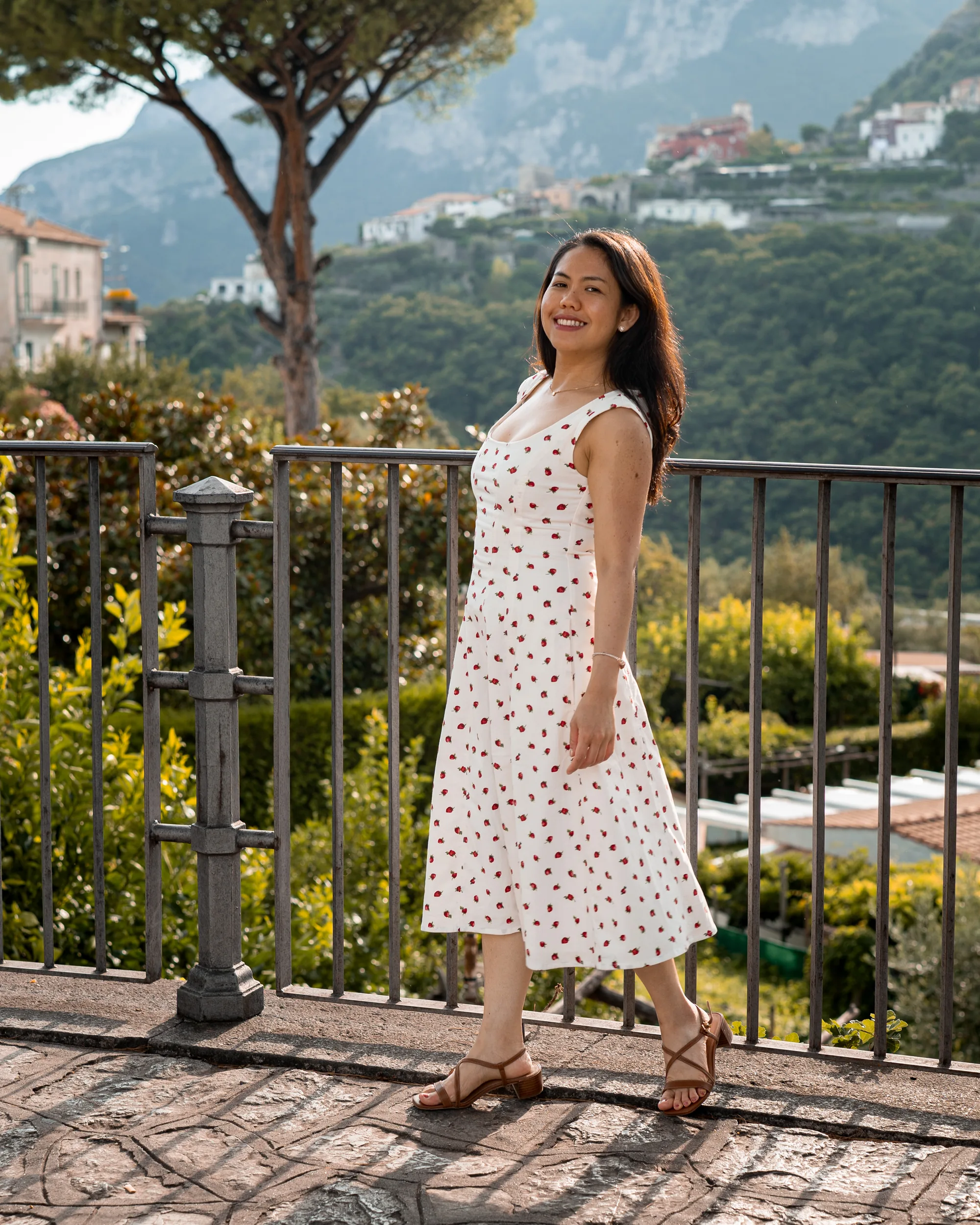 Exploring the Ravello village paths