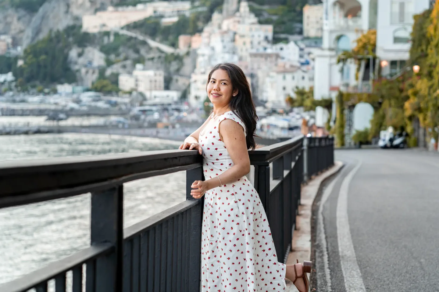 Loreana photoshoot in Ravello, Amalfi Coast, September 2025