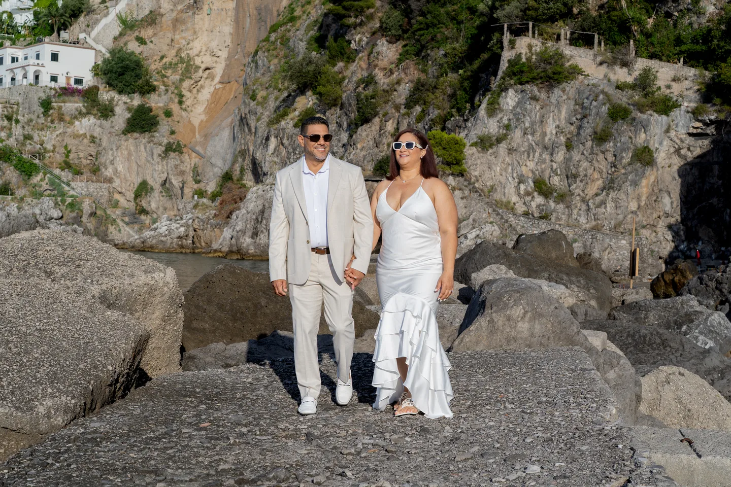 Nilsa Otanez — photoshoot in Amalfi & Atrani