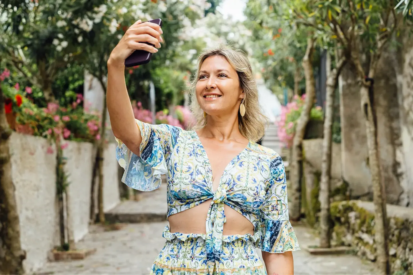 Fashion portrait in Ravello — frame 08