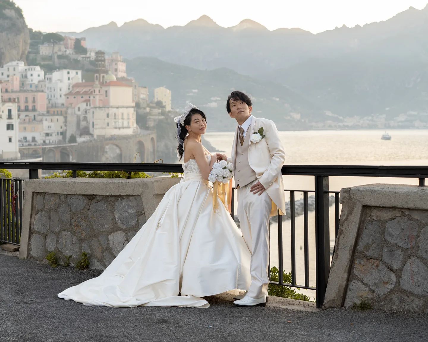 Takamasa Shigemi — photoshoot in Amalfi & Atrani